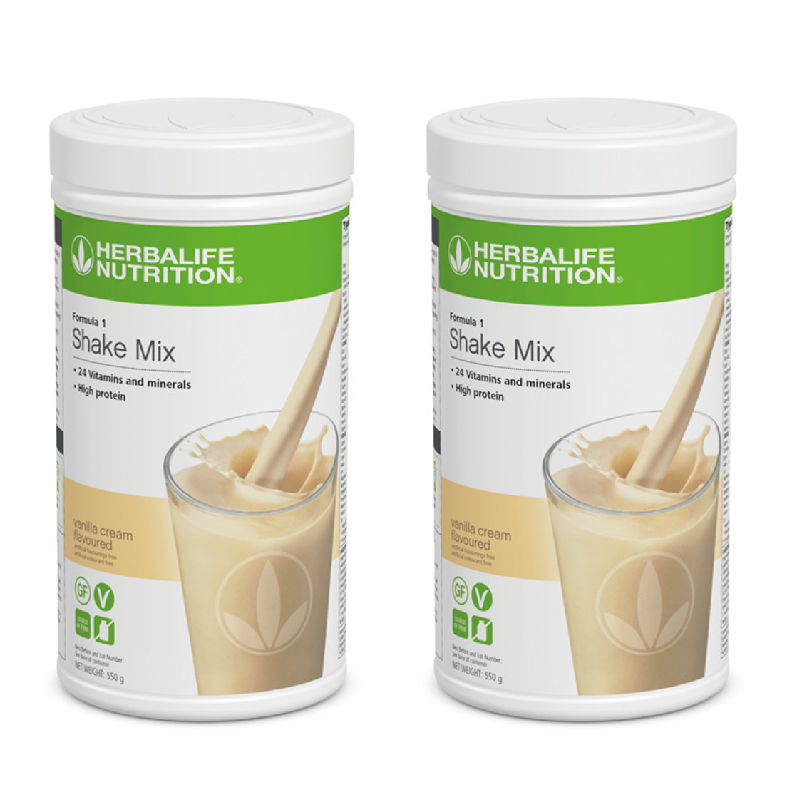 2x Formula 1 Shake (2x550g)