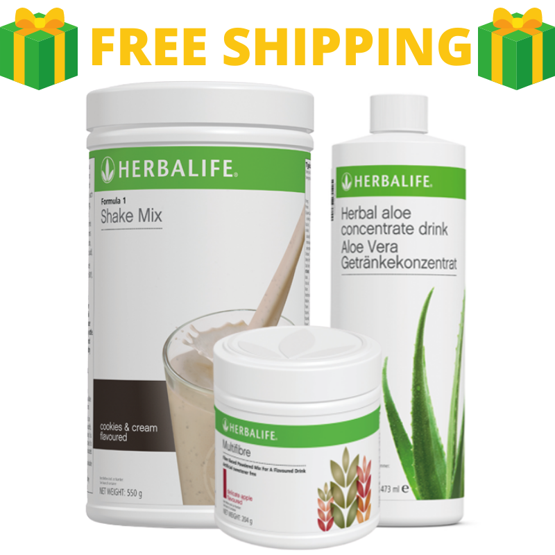Herbalife Combo Herbalife  (Formula 1 + Aloe + Multifibre)