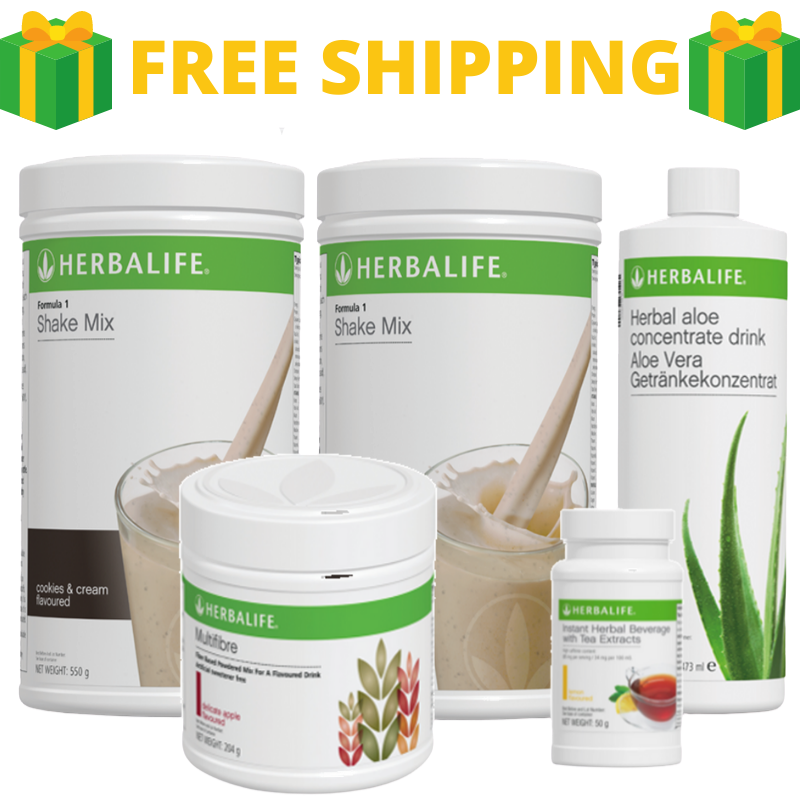 NEW Basic Package (2 Formula 1 + Tea + Aloe + Multifibre Drink)